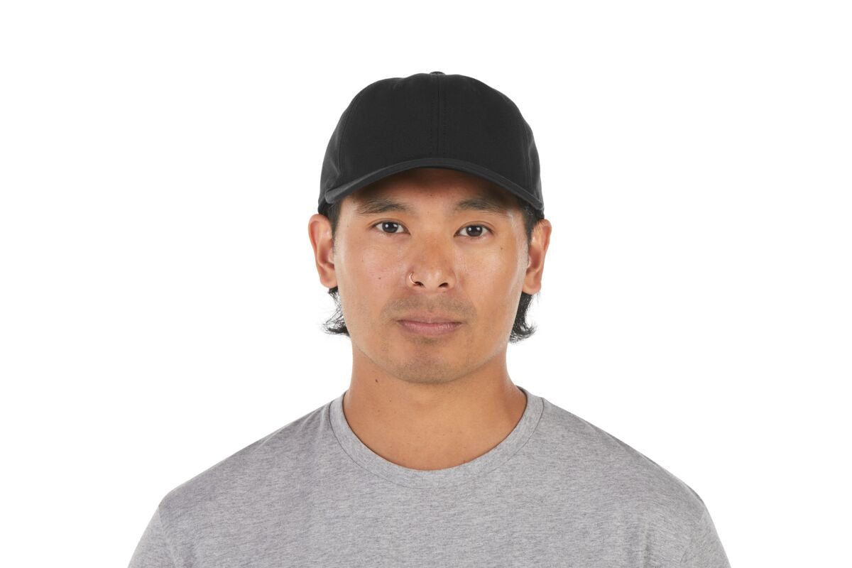 recycled-poly-dad-hat-a7 WebPDP-HAT004002_Recycled_Poly_Dad_Hat_Black_Studio_Harper_Studios_0723_Front__HAT004002OS.jpg